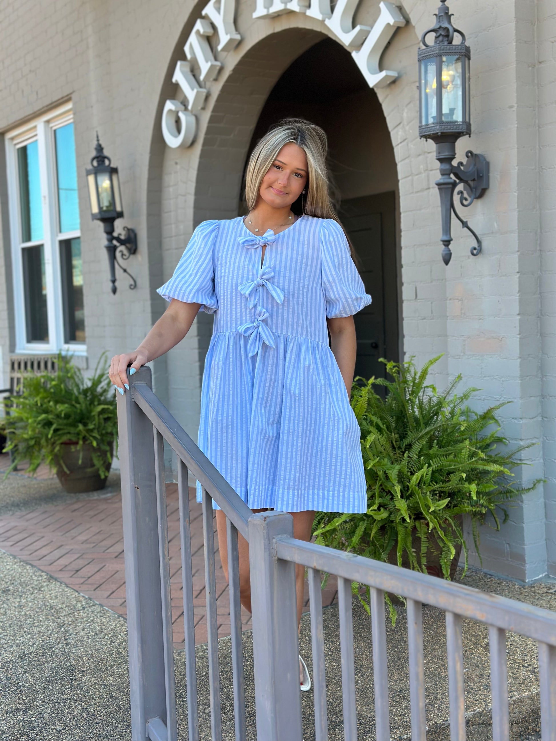 Bluebell Bow Dress