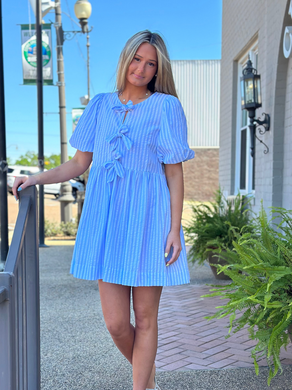 Bluebell Bow Dress