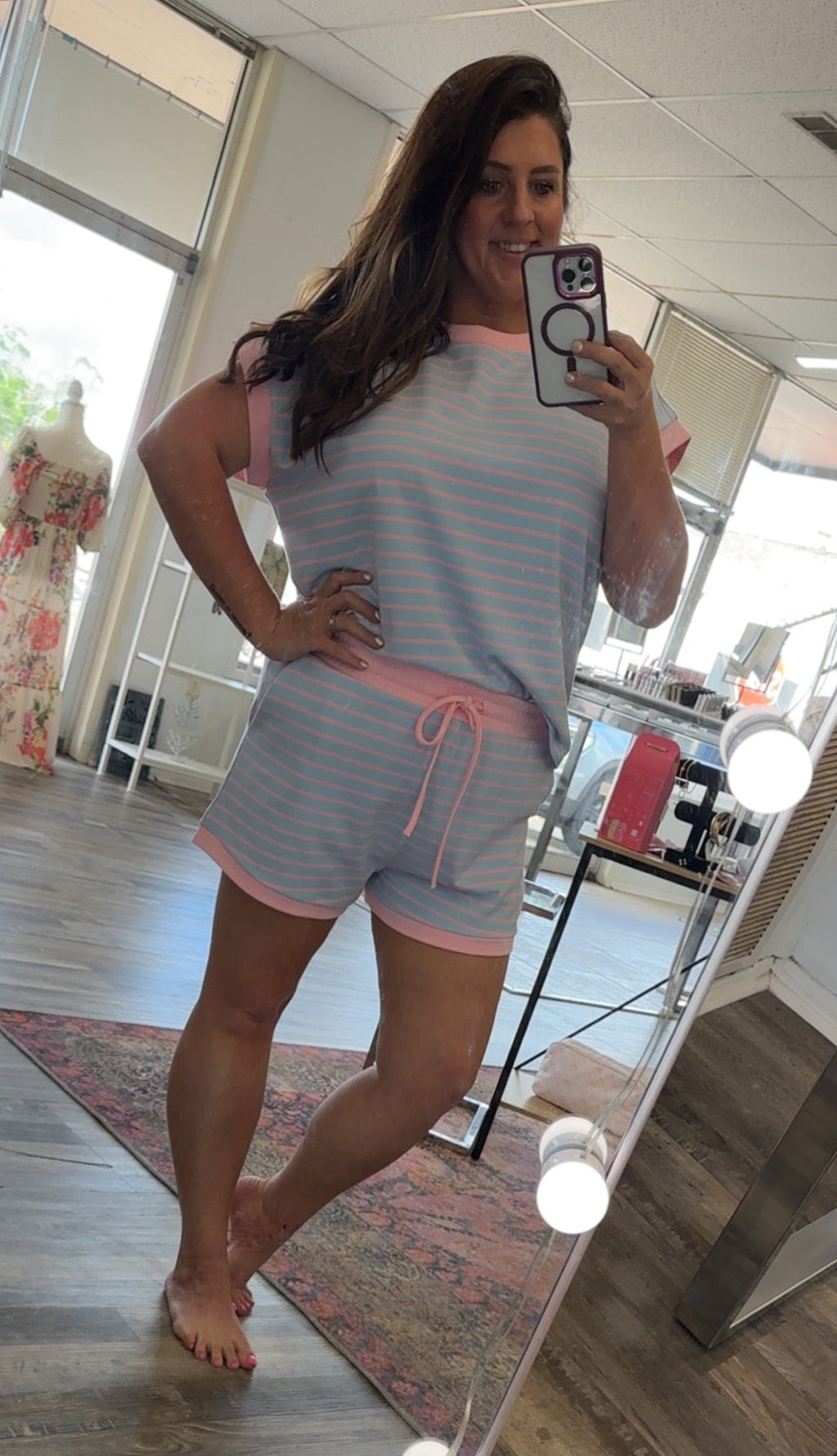 Cotton Candy Short Set